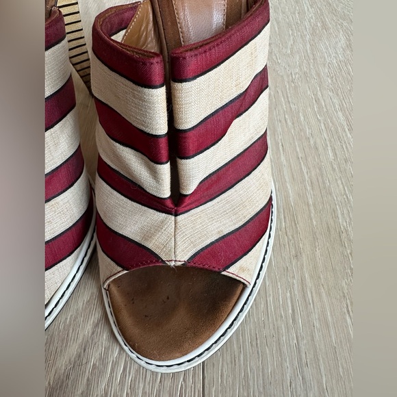 Fendi Striped Satin Mules / Heels IT 39 / US 9 - Picture 8 of 16